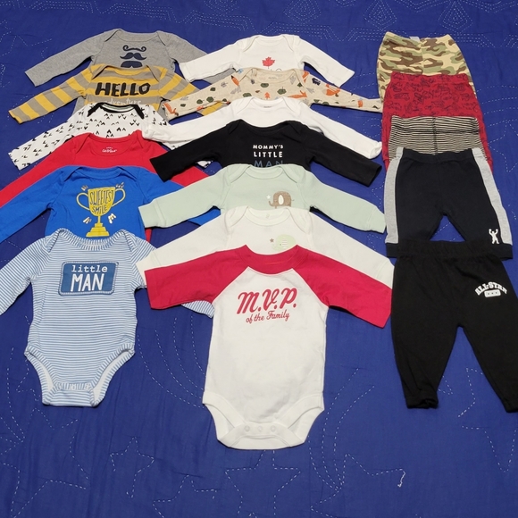 Other - 0-3 months Baby boy winter clothes bundle 💕 💙 😍 💓 Cute infant boy clothes 💙